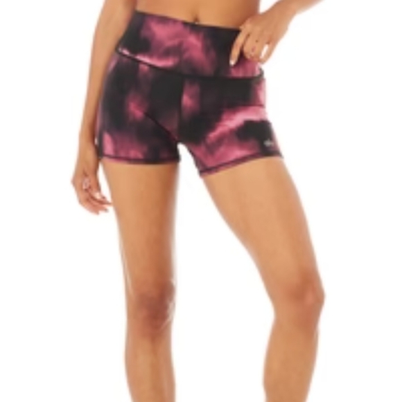 NWOT Alo EUC 4" Vapor High Waist Short & Matching Sport Bra - Picture 2 of 7